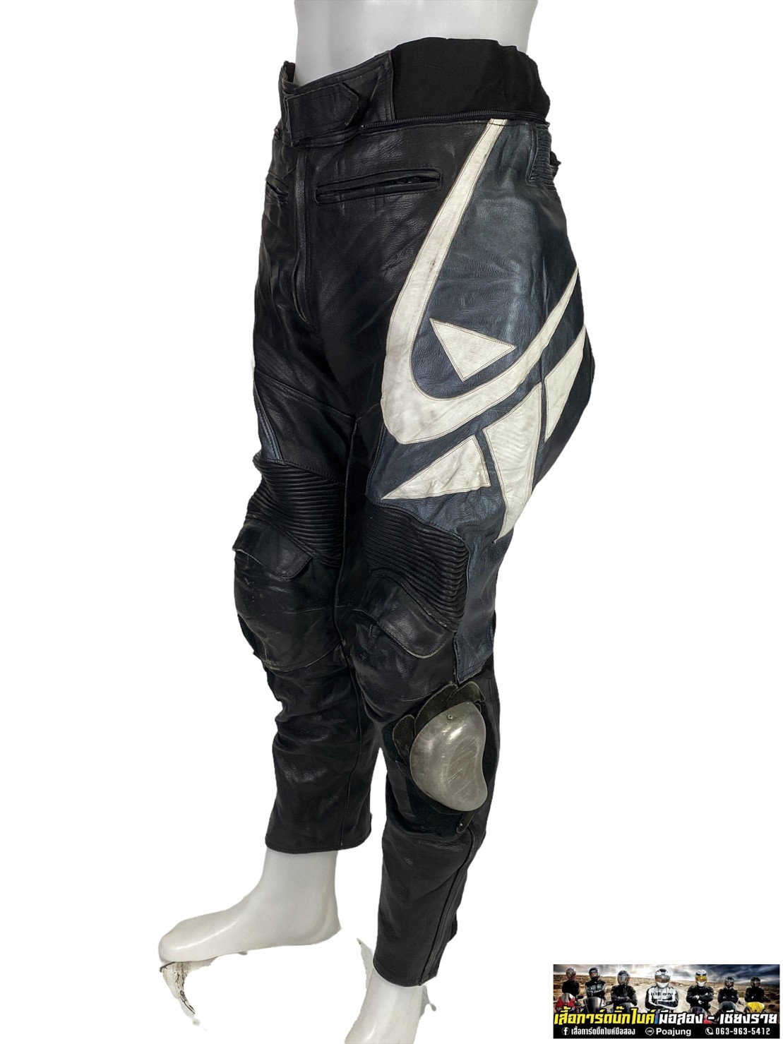 กางเกงขี่มอเตอร์ไซด์ ( มือสอง ) RCTS 018 : เอว 38" ยาว 27" FRANK THOMAS