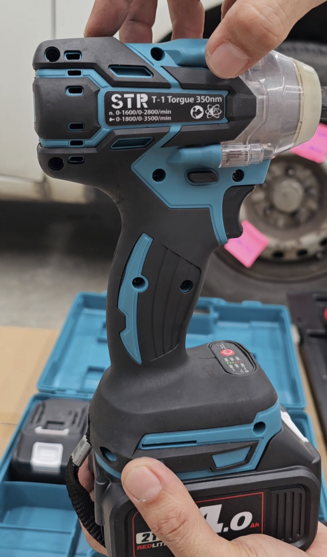 บล็อกแบตไร้สาย STR 21V แบตก้อน 2 ก้อน