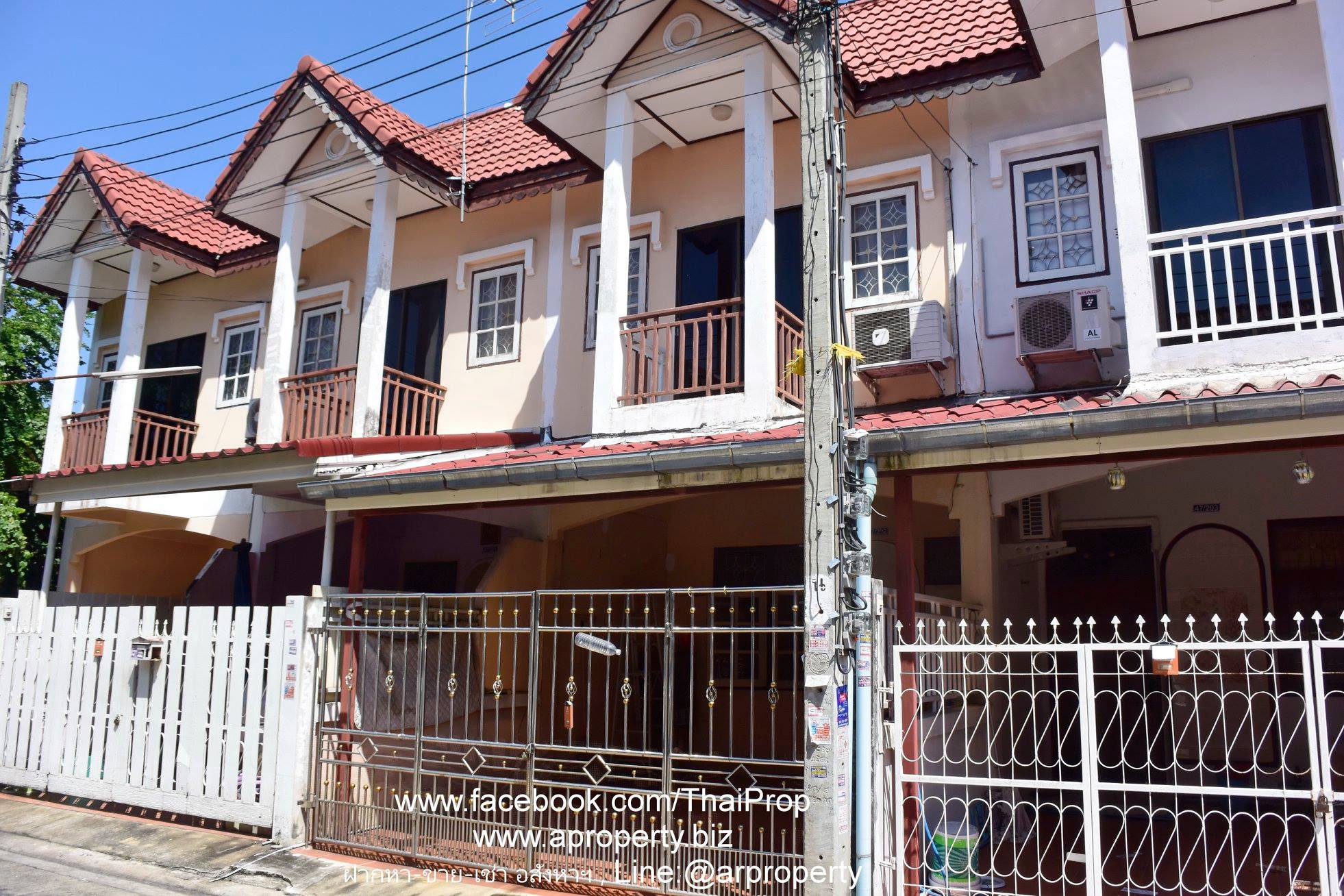 ขาย-ให้เช่า ทาวน์เฮ้าส์ 2 ชั้น ดอนเมือง