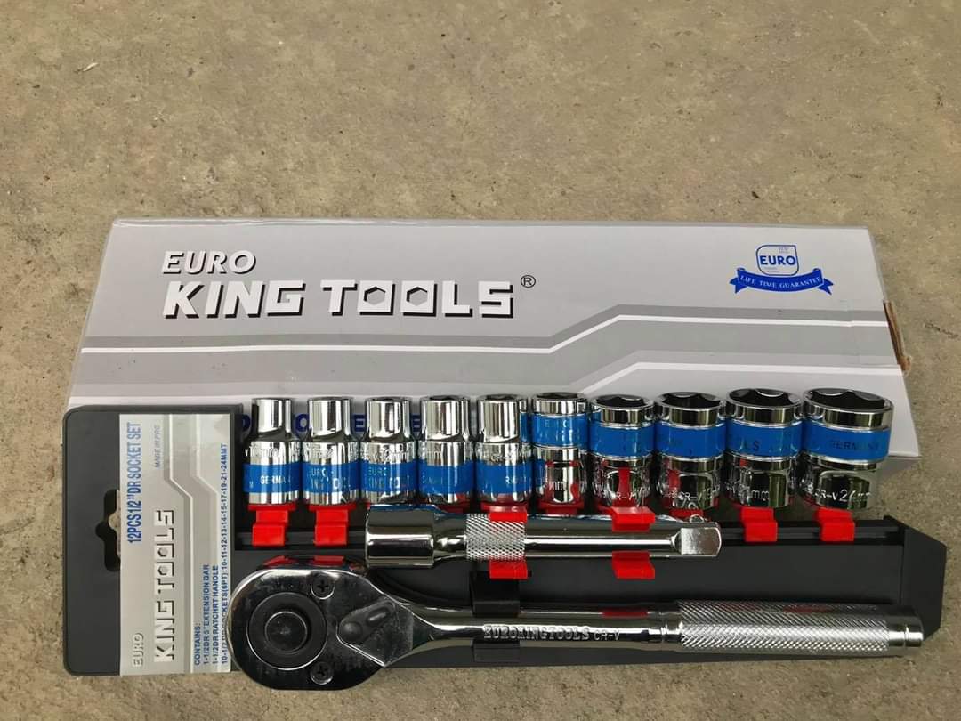 บล็อคแบตเตอรี่ 168V BONYA แถมฟรีชุดบล็อกยูโร 12 ชิ้น