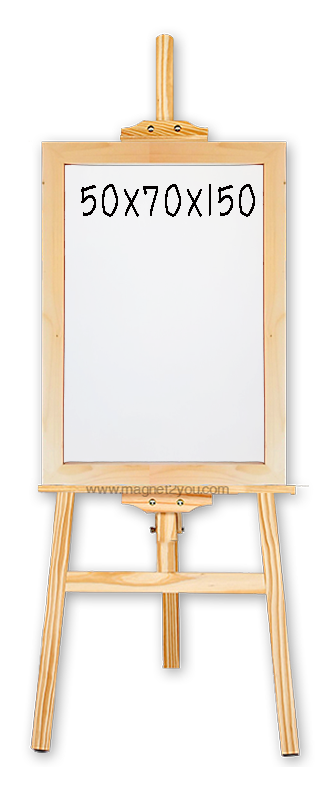 กระดานไวท์บอร์ดตั้งพื้น+ขาตั้ง(ปรับระดับได้)