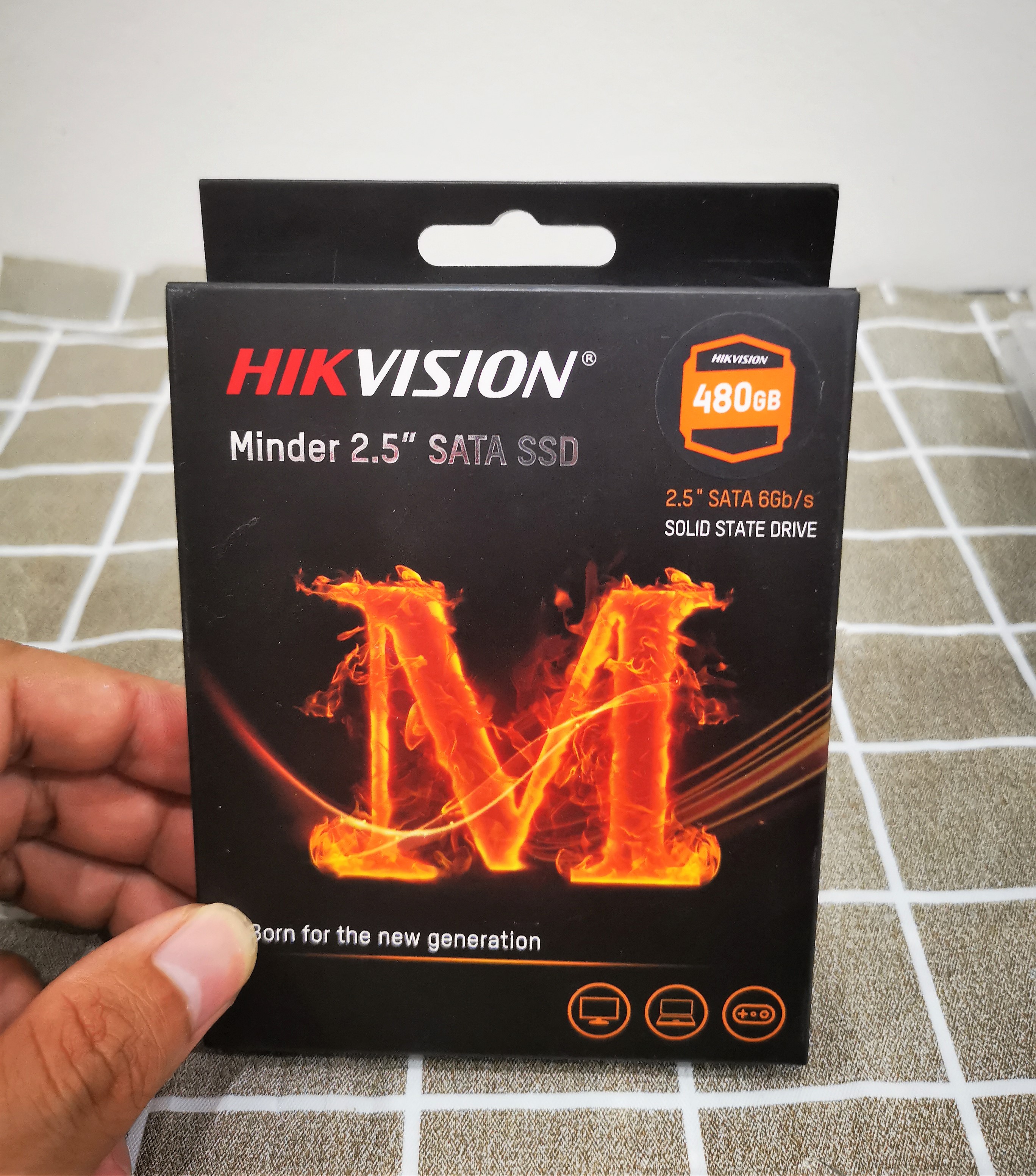 SSD Hikvision, Apacer 480GB
