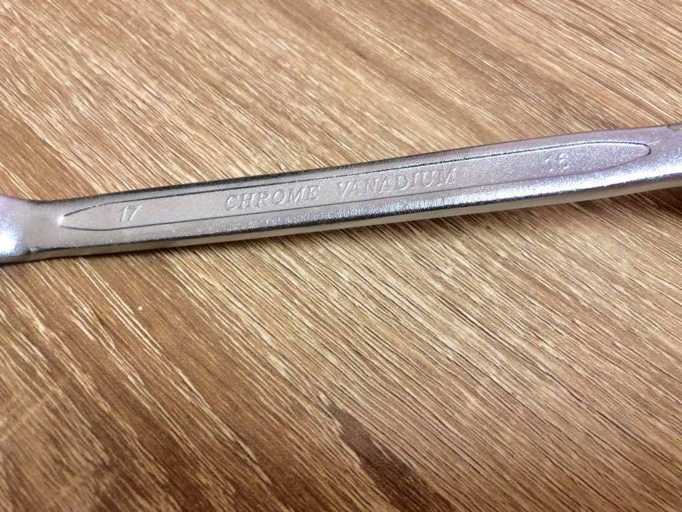 ประแจแหวนเดี่ยวTOTAL 8 ตัว/ชุด เบอร์ 6-22mm