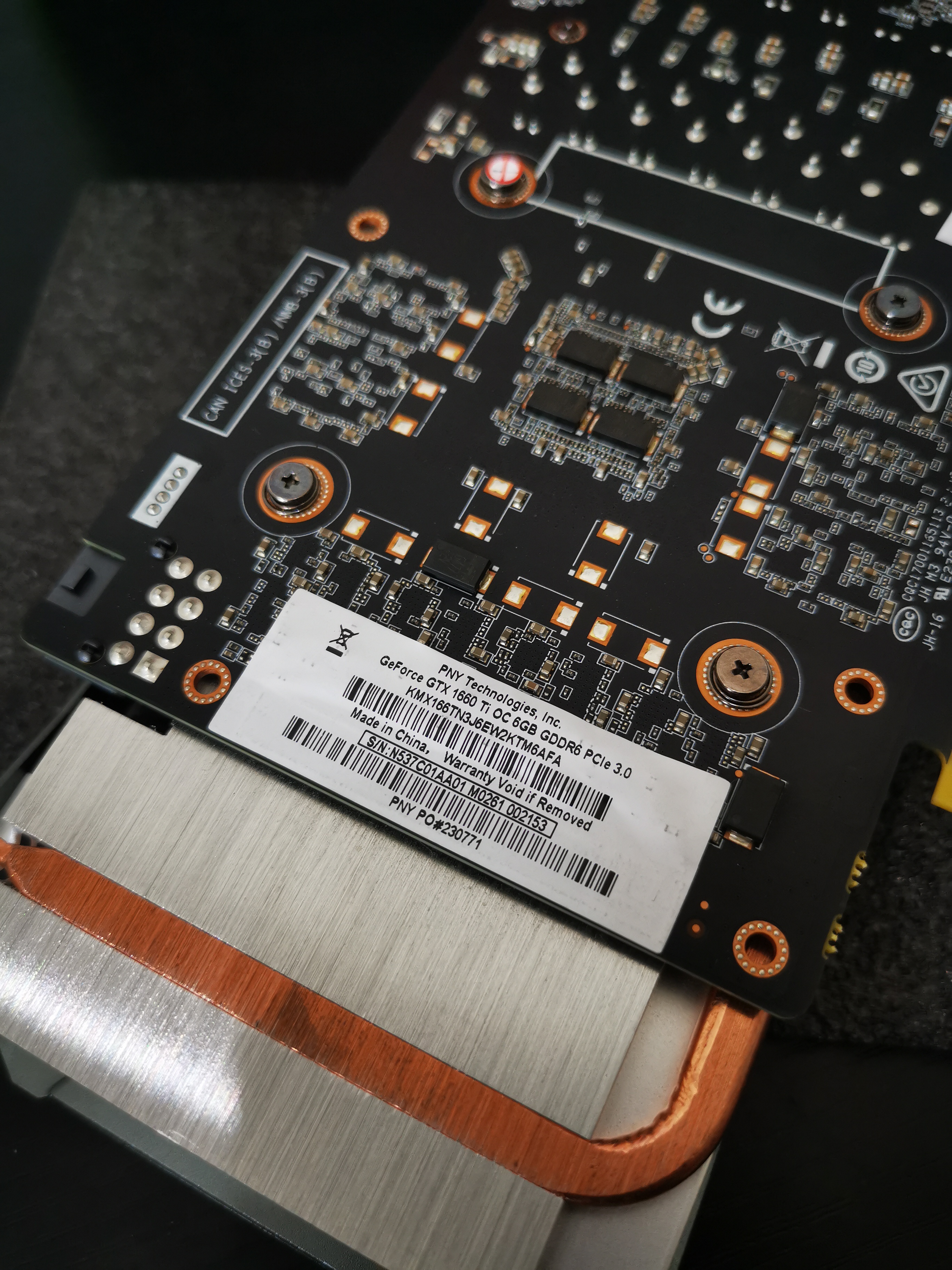 PNY GTX 1660 Ti OC 6GB GDDR6 Dual Fan XLR8 Gaming