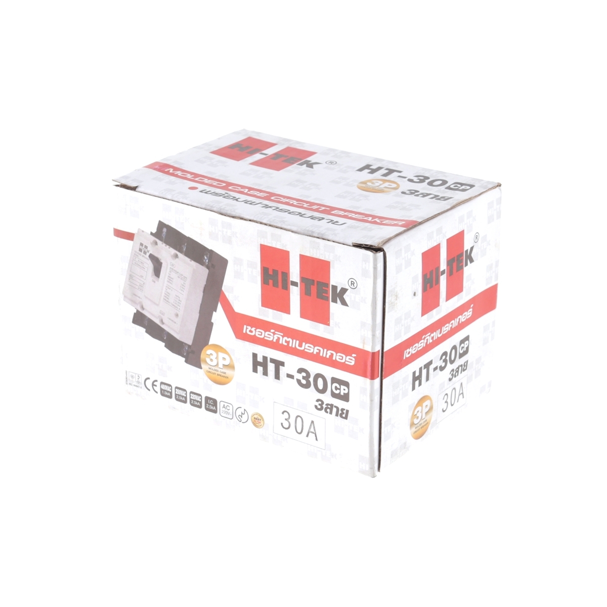 HI-TEK เบรกเกอร์ 3P 30A รุ่น HT30-CP