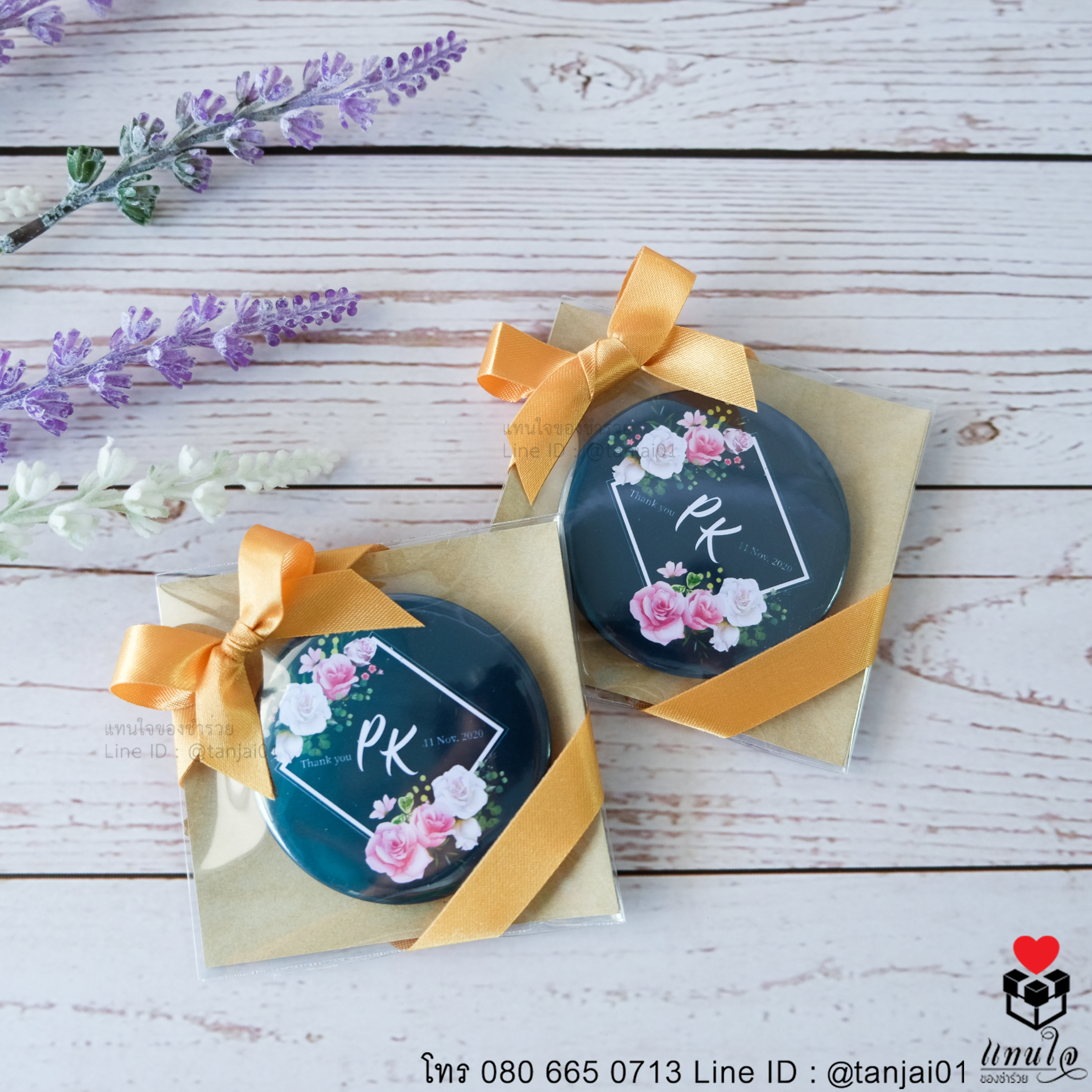 ของชำร่วยงานแต่ง ของแจกงานแต่งงาน ของชำร่วย ของชำร่วยงานแต่งที่พวงกุญแจที่เปิดขวด วงกลมพิมพ์ลาย 03