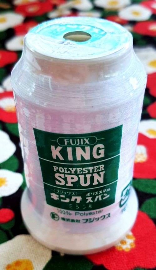 ด้าย จาก ญี่ปุ่น FUJIX KING Polyester spun 100% polyester