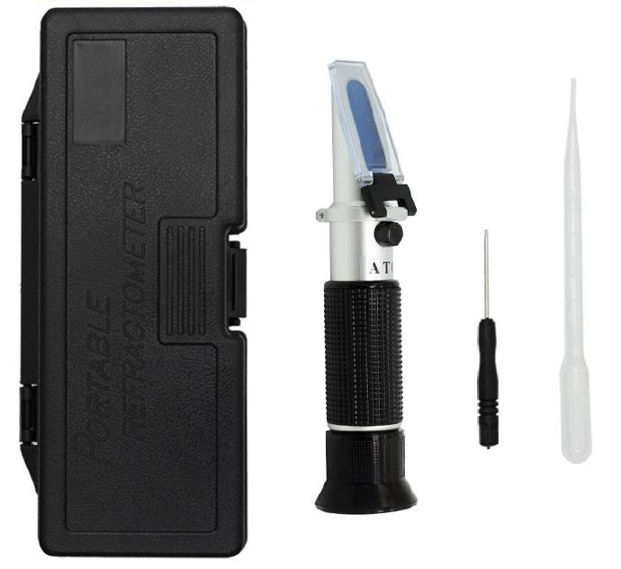 เครื่องวัดความหวาน 0-90% Brix (Brix Refractometer)