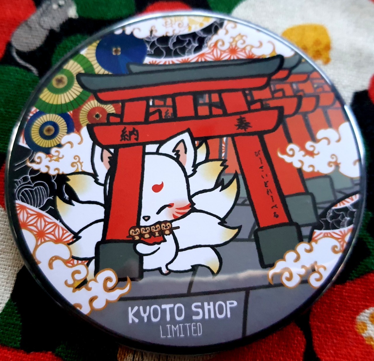 เข็มกลัด KYOTO SHOP LIMITED จากญี่ปุ่น Size : 7.5 cm