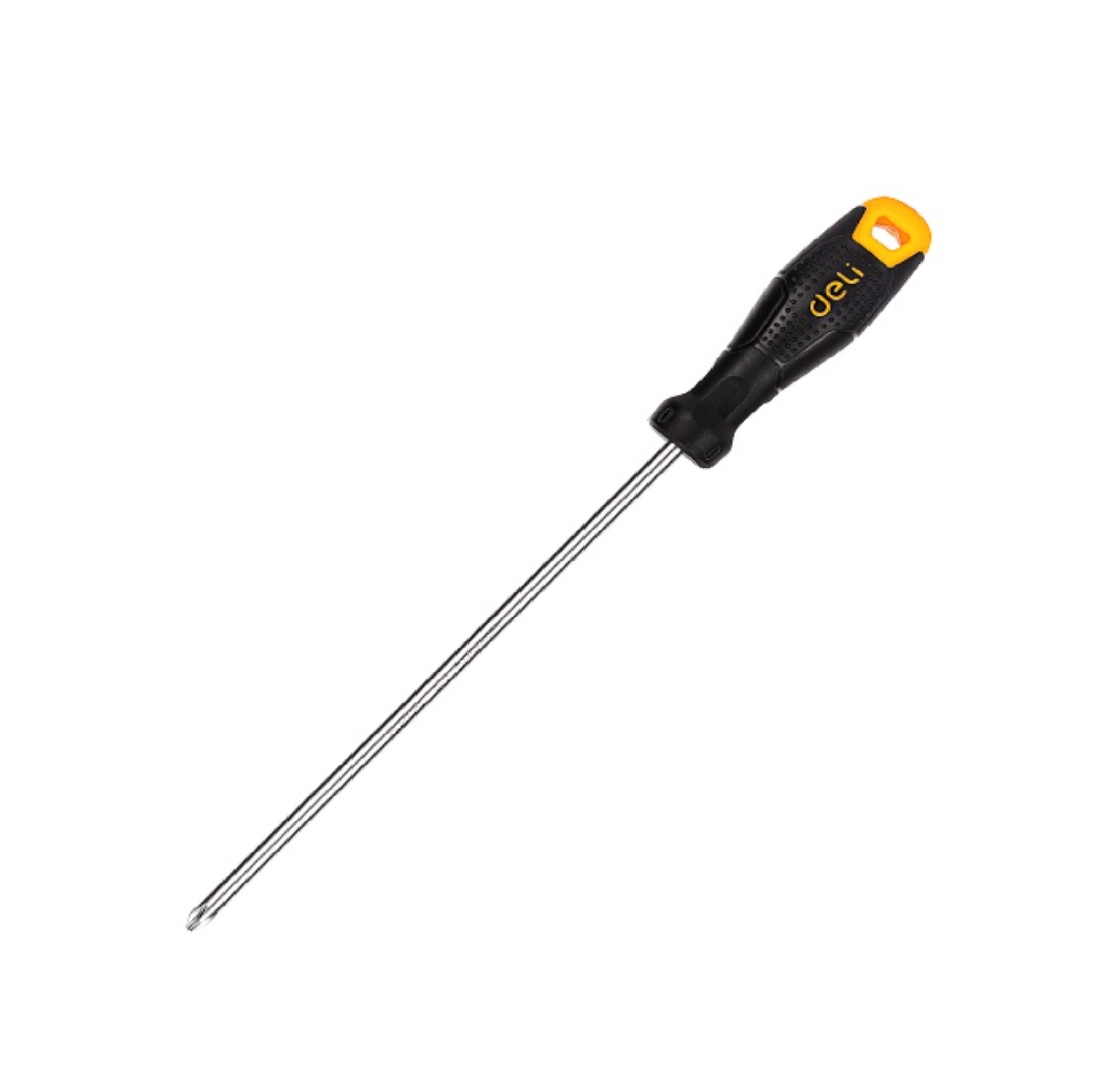 ไขควงปากแฉก PH2x200mm Cr-v EDL626200 ด้ามธรรมดา DELI
