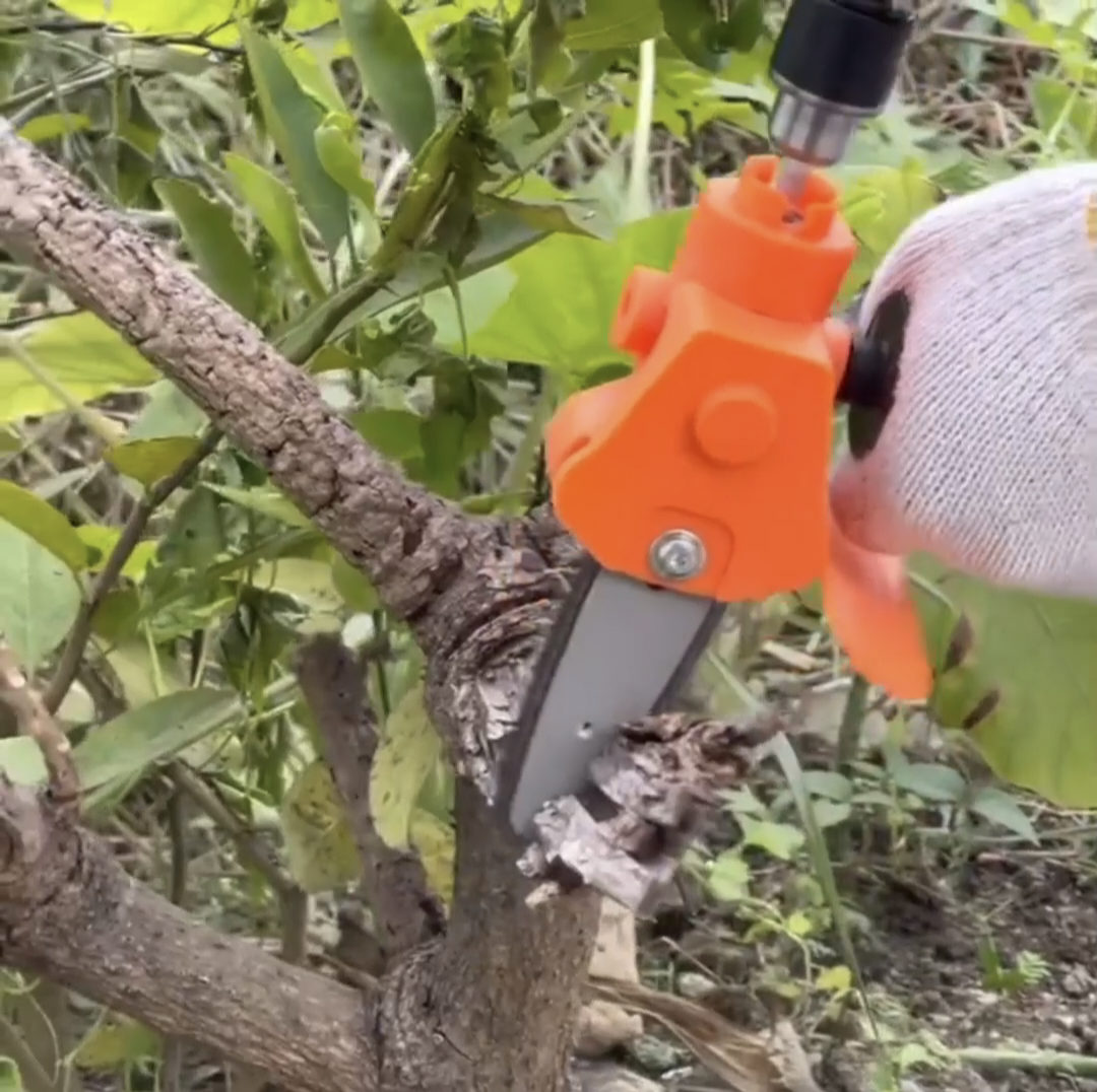 หัวเลื่อยโซ่ต่อสว่าน