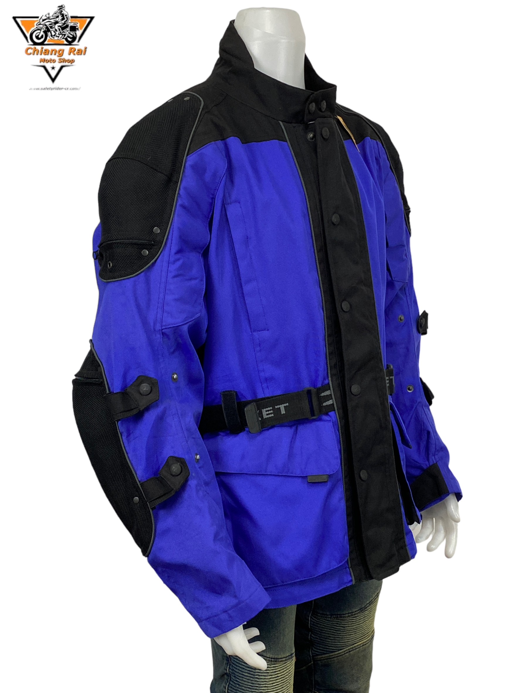 เสื้อขี่มอเตอร์ไซด์( มือสอง) RCTA 488: อก 56" ยาว 29" (2XL) **JOE ROCKET**