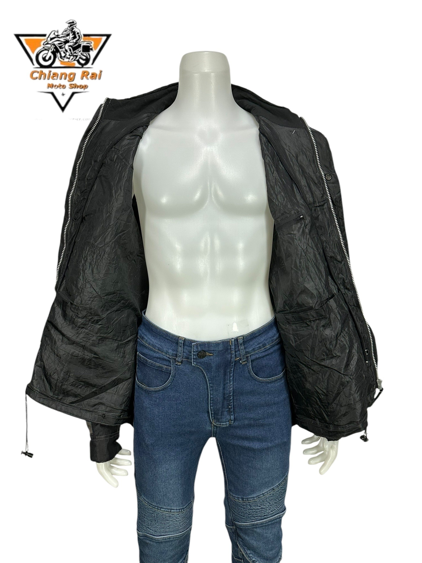 เสื้อขี่มอเตอร์ไซด์( มือสอง) RCTA 683 อก 50" ยาว 28"(XL) **Reward**