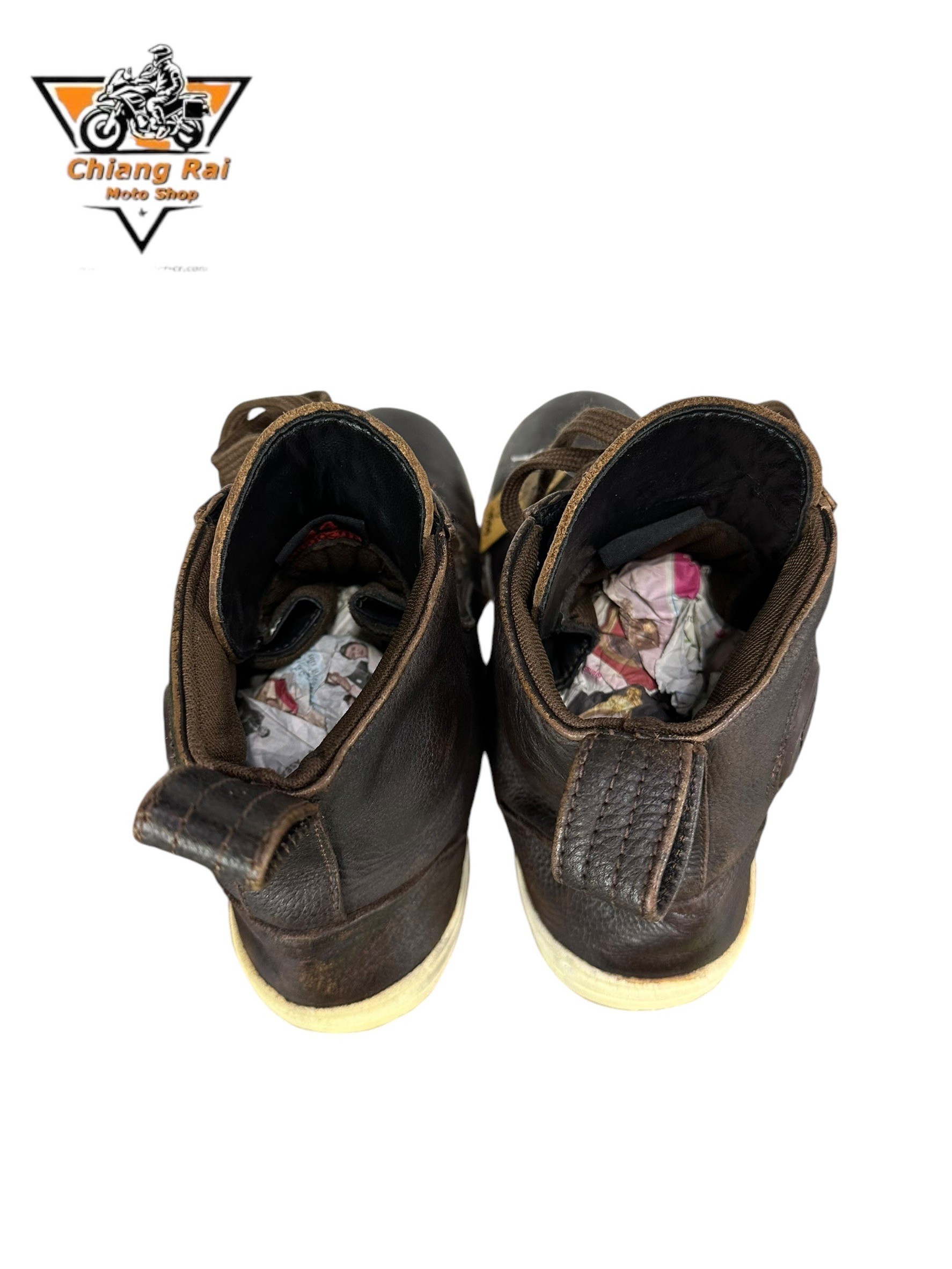 รองเท้าขี่มอเตอร์ไซด์( มือสอง) RCBS-856 Size ขนาดจากป้าย 44:EUR / 9:UK / 28:Cm.(BOOSTER)