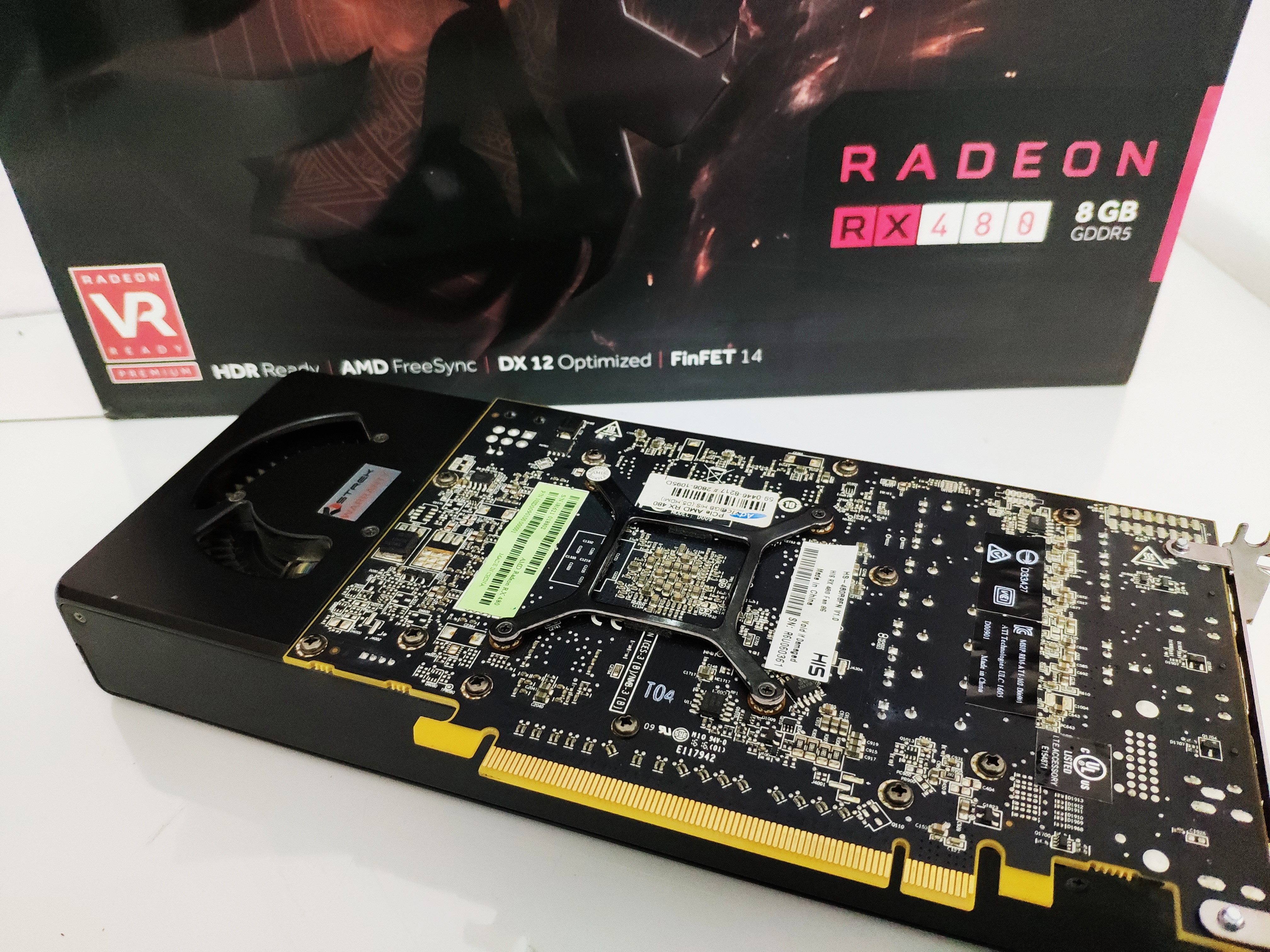 HIS RADEON RX 480 8GB GDDR5