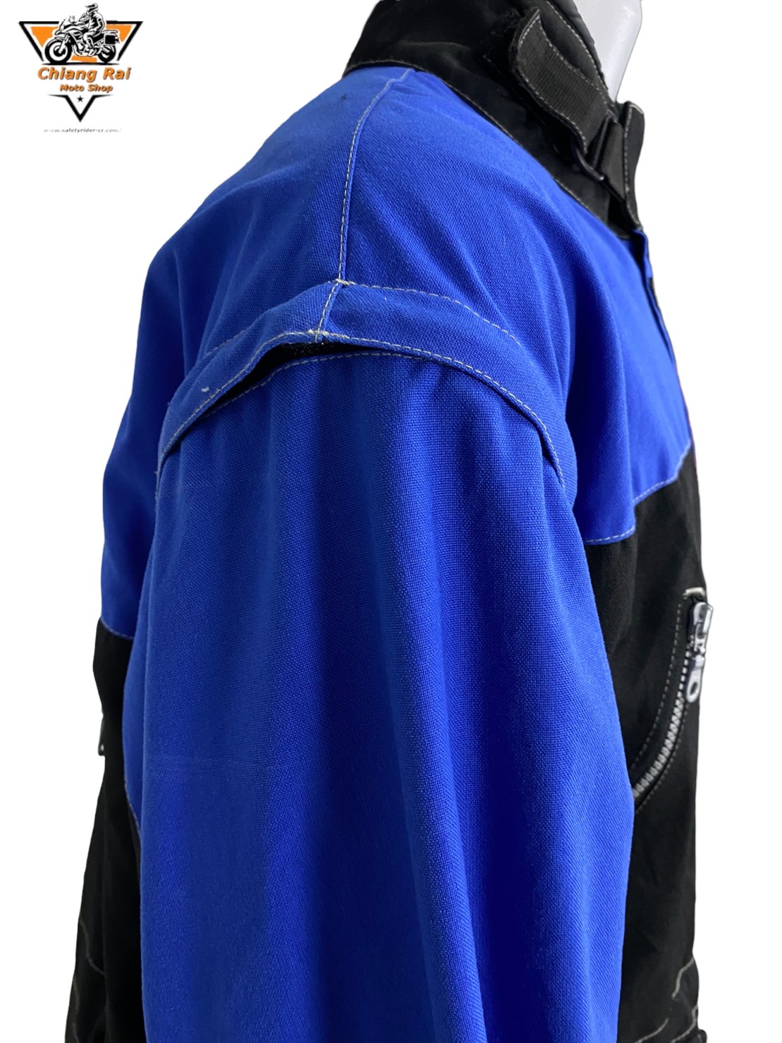 เสื้อขี่มอเตอร์ไซด์( มือสอง) RCTA 349 อก 54 " ยาว 27 "(XXL) ยี่ห้อ**RINO** (ไม่มีการ์ด)