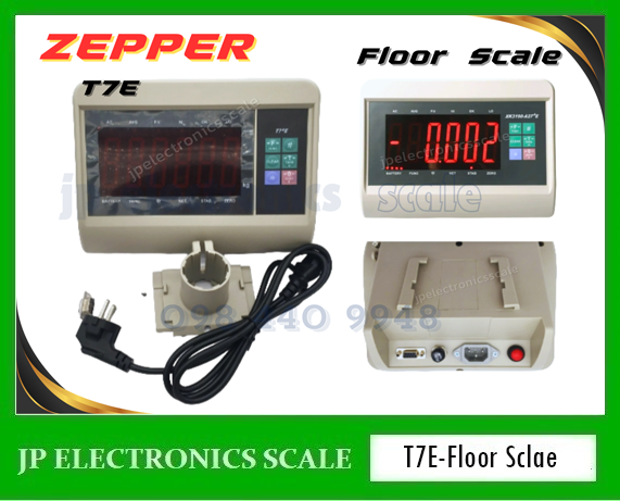 เครื่องชั่งวางพื้นขนาดใหญ่1000kg เครื่องชั่งดิจิตอล1000kg เครื่องชั่งวางพื้น1000kg เครื่องชั่งอุตสาหกรรม1000kg เครื่องชั่งน้ำหนัก1000kg ตาชั่ง1000กิโลกรัม กิโลดิจิตอล1000kg ละเอียด100g ยี่ห้อ ZEPPER รุ่น T7E-1000K แท่นชั่ง 100*100cm.
