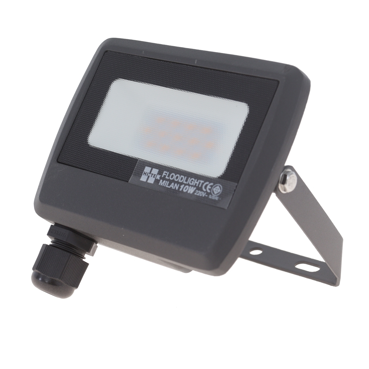 HI-TEK สปอร์ตไลท์ LED IP65 10 วัตต์ มิลาน (WARM WHITE)