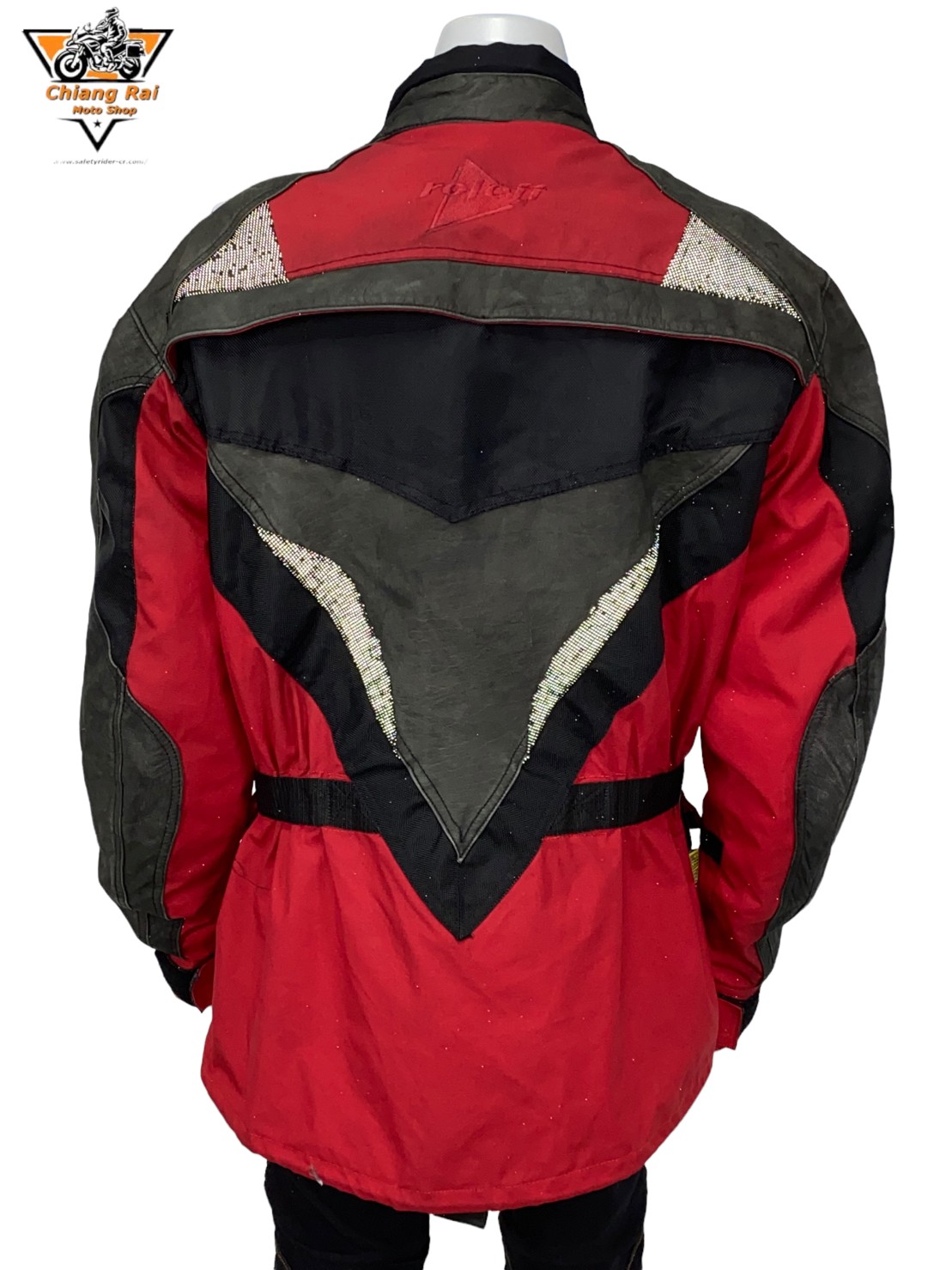 เสื้อขี่มอเตอร์ไซด์( มือสอง) RCTA 357 อก 52 " ยาว 30 "XL) ยี่ห้อ**roloff**