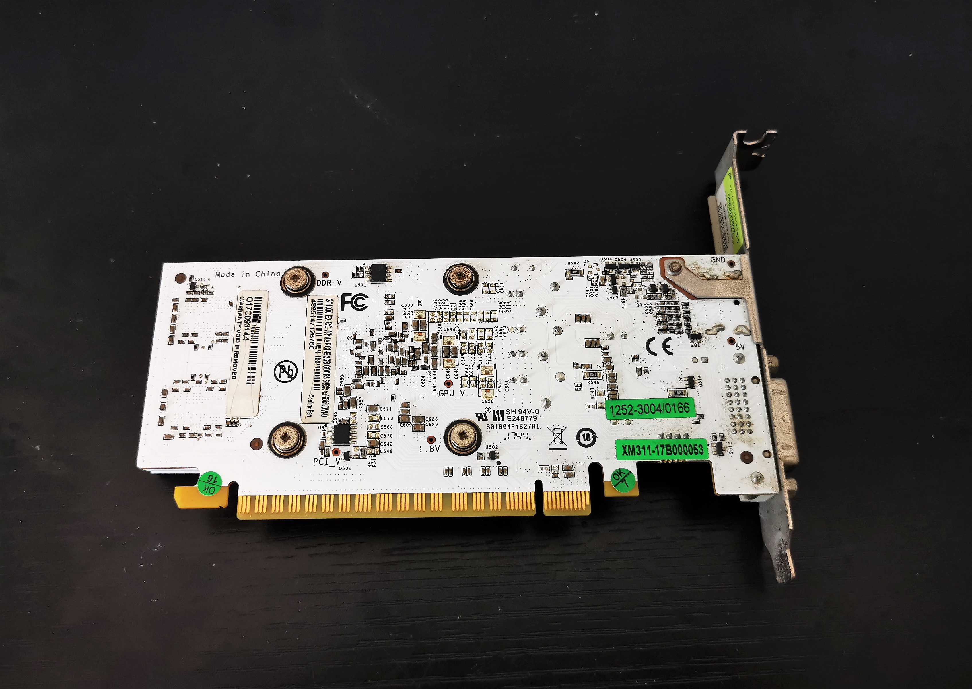 GALAX GT 1030 EXOC (WHITE) 2GD5 64-BIT