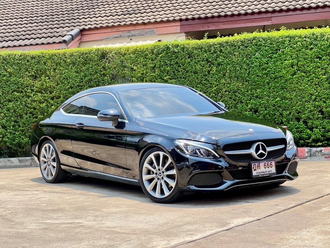Mercedes-Benz C250 Coupe 7G-Tronic Plus W205 ปี 2017