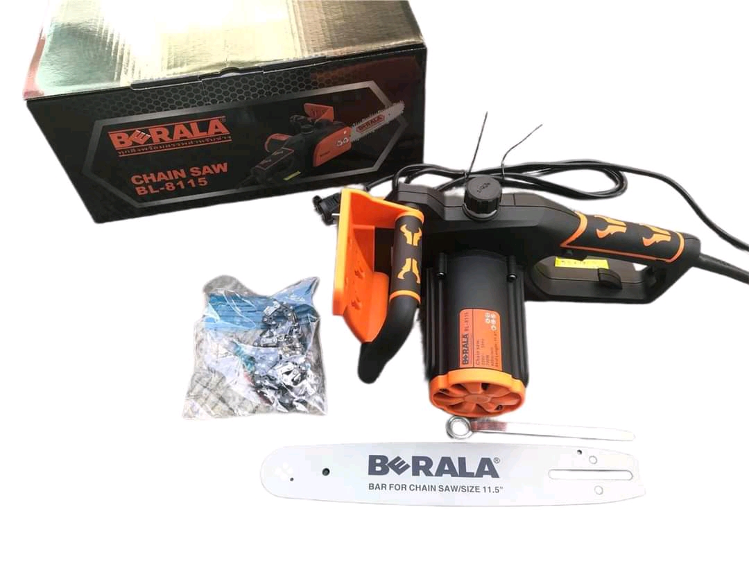 เลื่อยโซ่ไฟฟ้า เลื่อยไฟฟ้า ยี่ห้อ Berala 700W รุ่น BL-8115