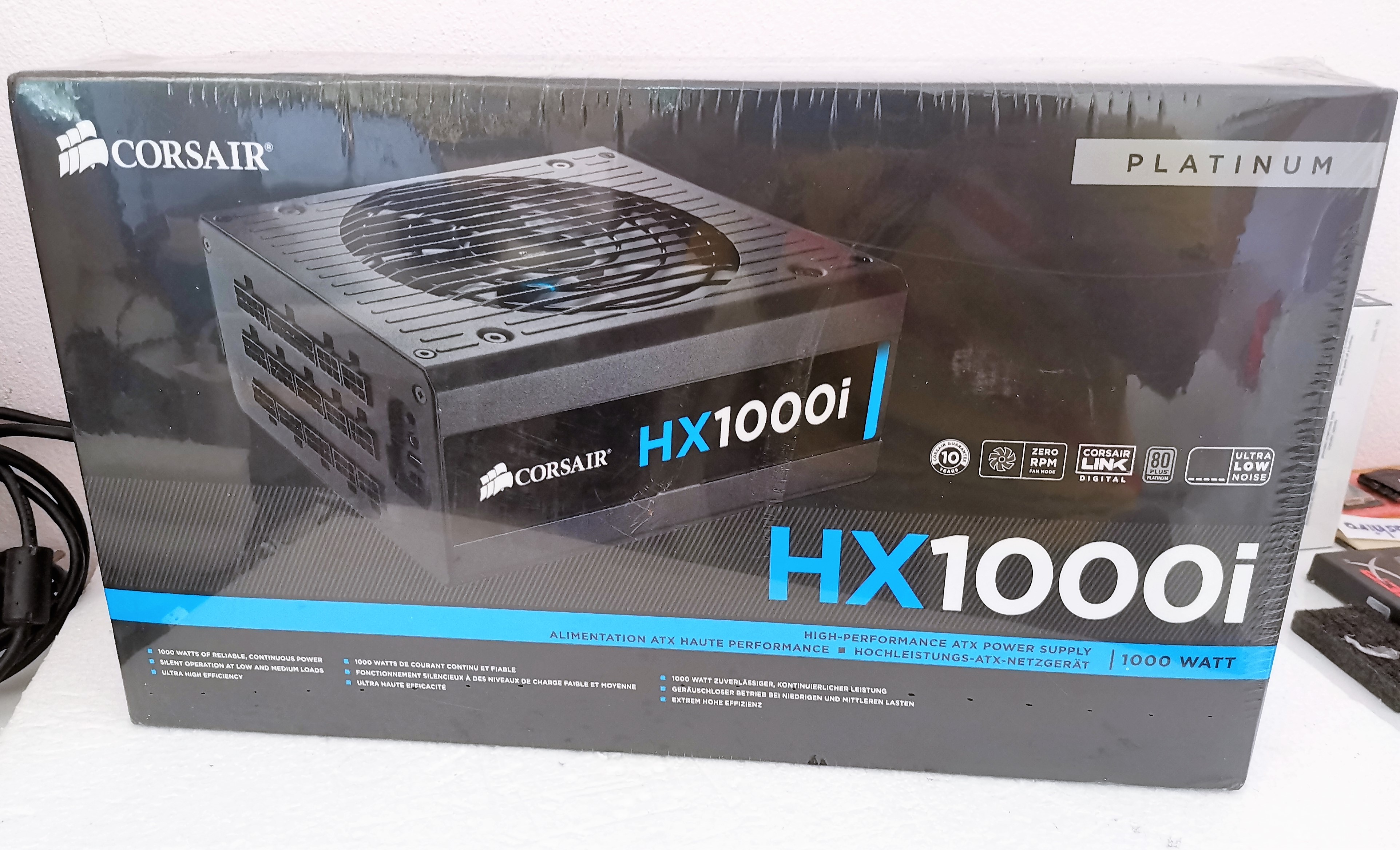 PSU CORSAIR 1000W HX1000i (80+PLATINUM)