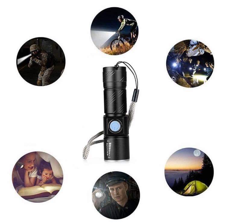 ไฟฉายสปอร์ไลท์ USB