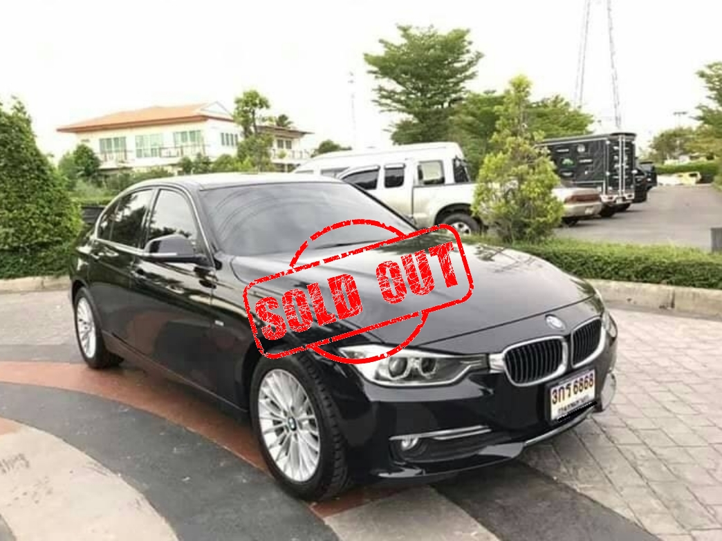 BMW 320d luxury F30 2.0 AT ปี 2015🔖 Sold Out 🔖
