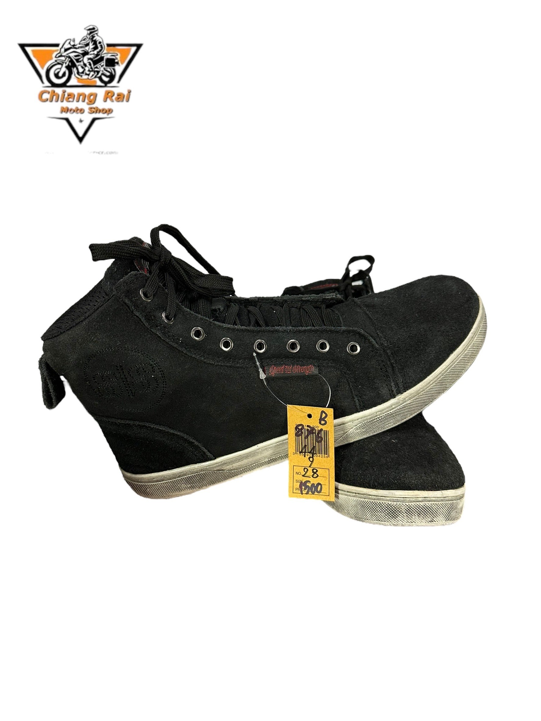 รองเท้าขี่มอเตอร์ไซด์( มือสอง) RCBS-876 Size ขนาดจากป้าย 44:EUR / 9UK / 28:Cm.(SPEED)