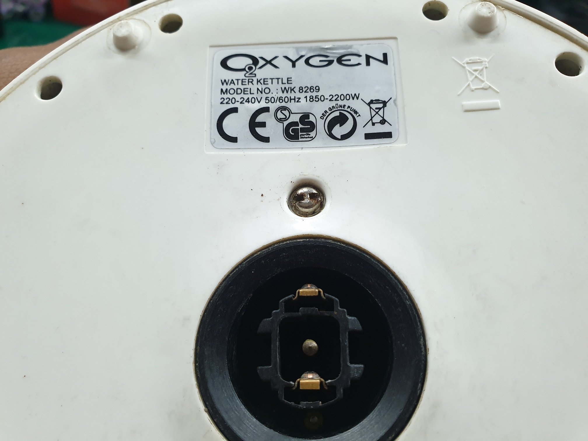 ซ่อมกาต้มน้ำร้อน ยี่ห้อ OXYGEN รุ่น WK8269 อาการไฟไม่เข้า