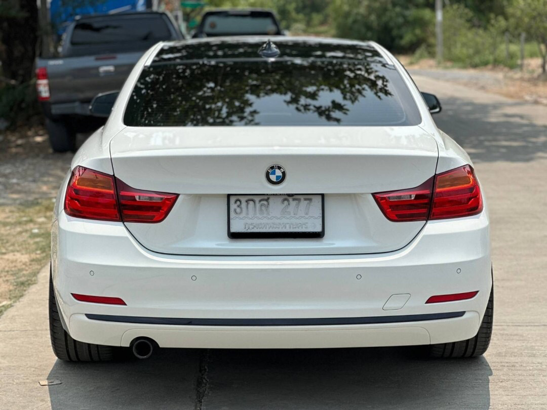 BMW 420d Sport Coupe ปี 2014 สีขาว