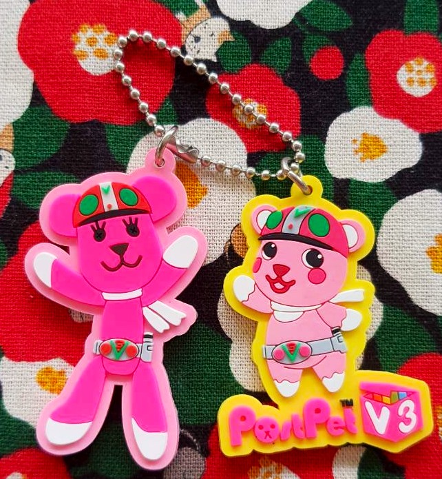 ของแท้จากญี่ปุ่น Set พวงกุญแจ น้อง หมี PostPet น่ารักๆ จากญี่ปุ่น Size : โดยประมาณ 6 cm