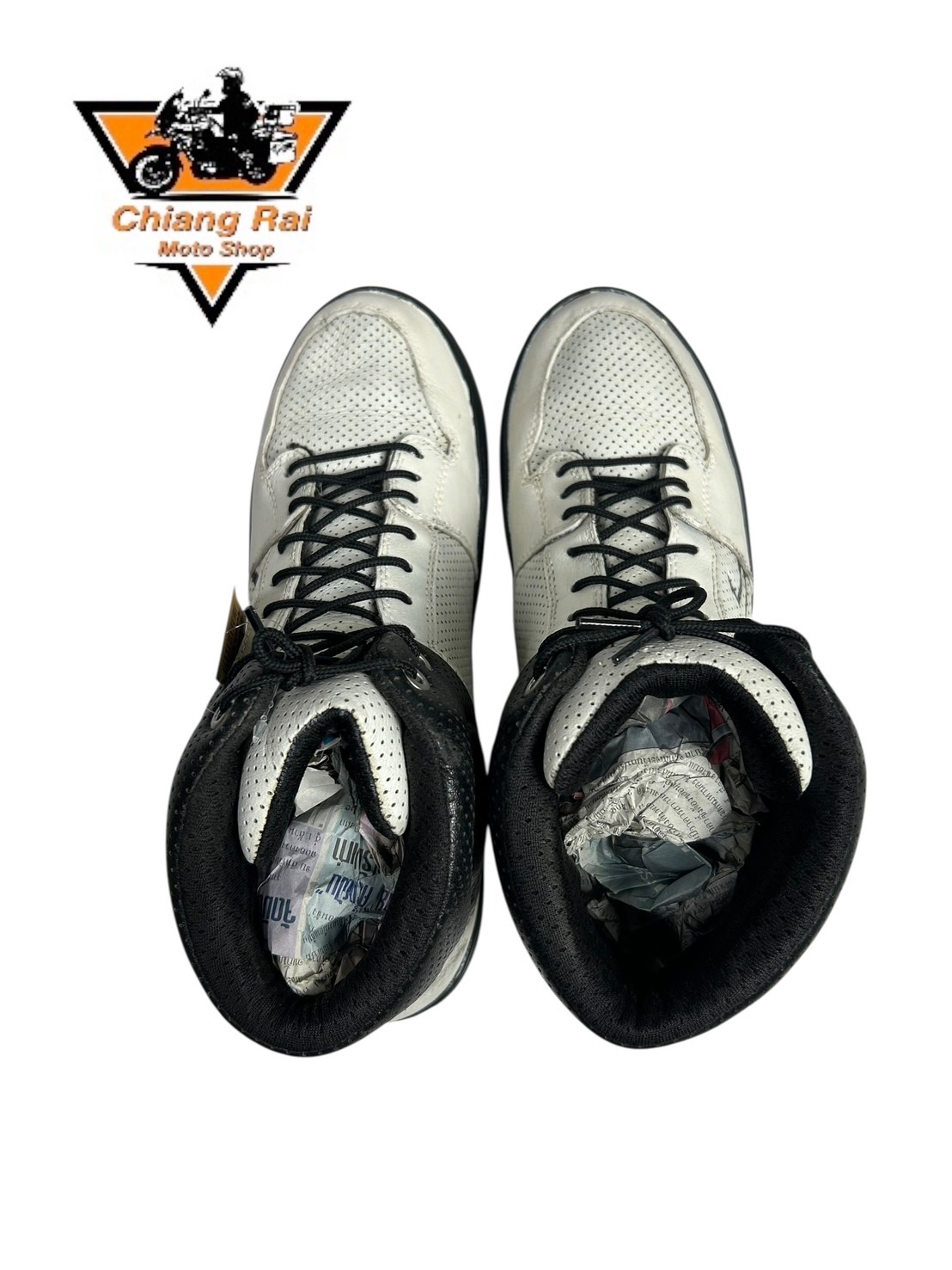 รองเท้าขี่มอเตอร์ไซด์( มือสอง) RCBT-004 Size ขนาดจากป้าย 45:EUR / 10.5:UK / 28.5:Cm.(Alpinestars)