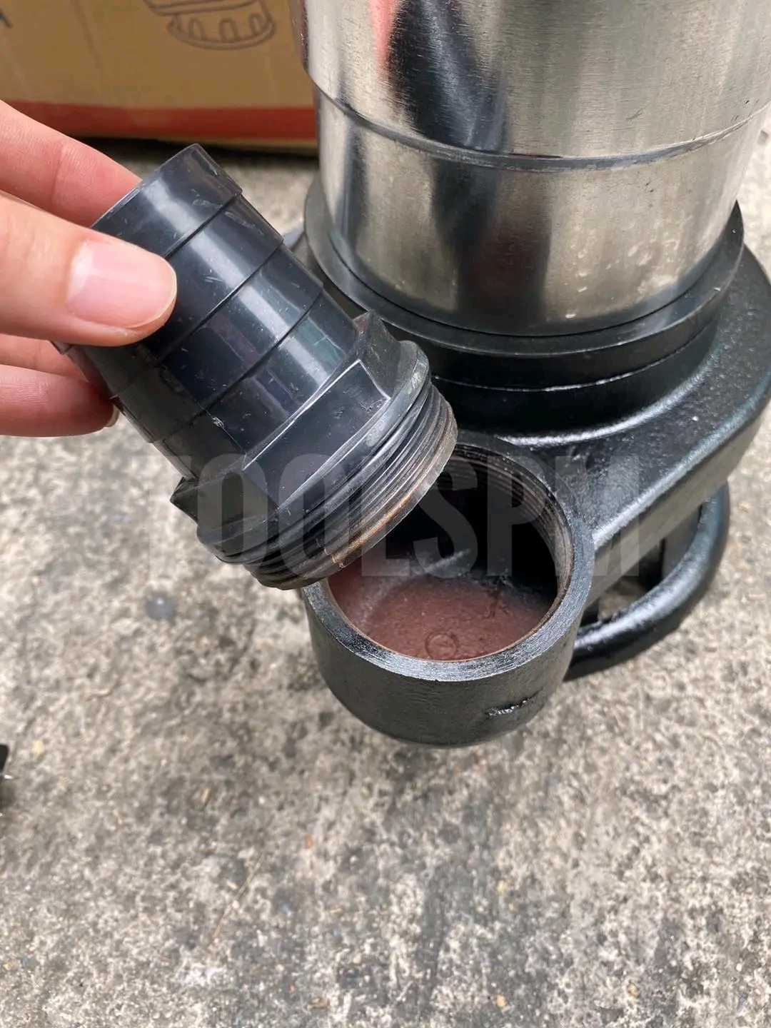 ไดโว่ ดูดโคลน ดูดน้ำ ยี่ห้อ Win ท่อ 2 นิ้ว 1 แรง