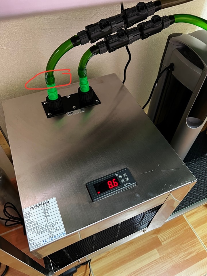 CoolPEX PX-Ecojet ชิลเลอร์ตู้ปลา 12" - 24"