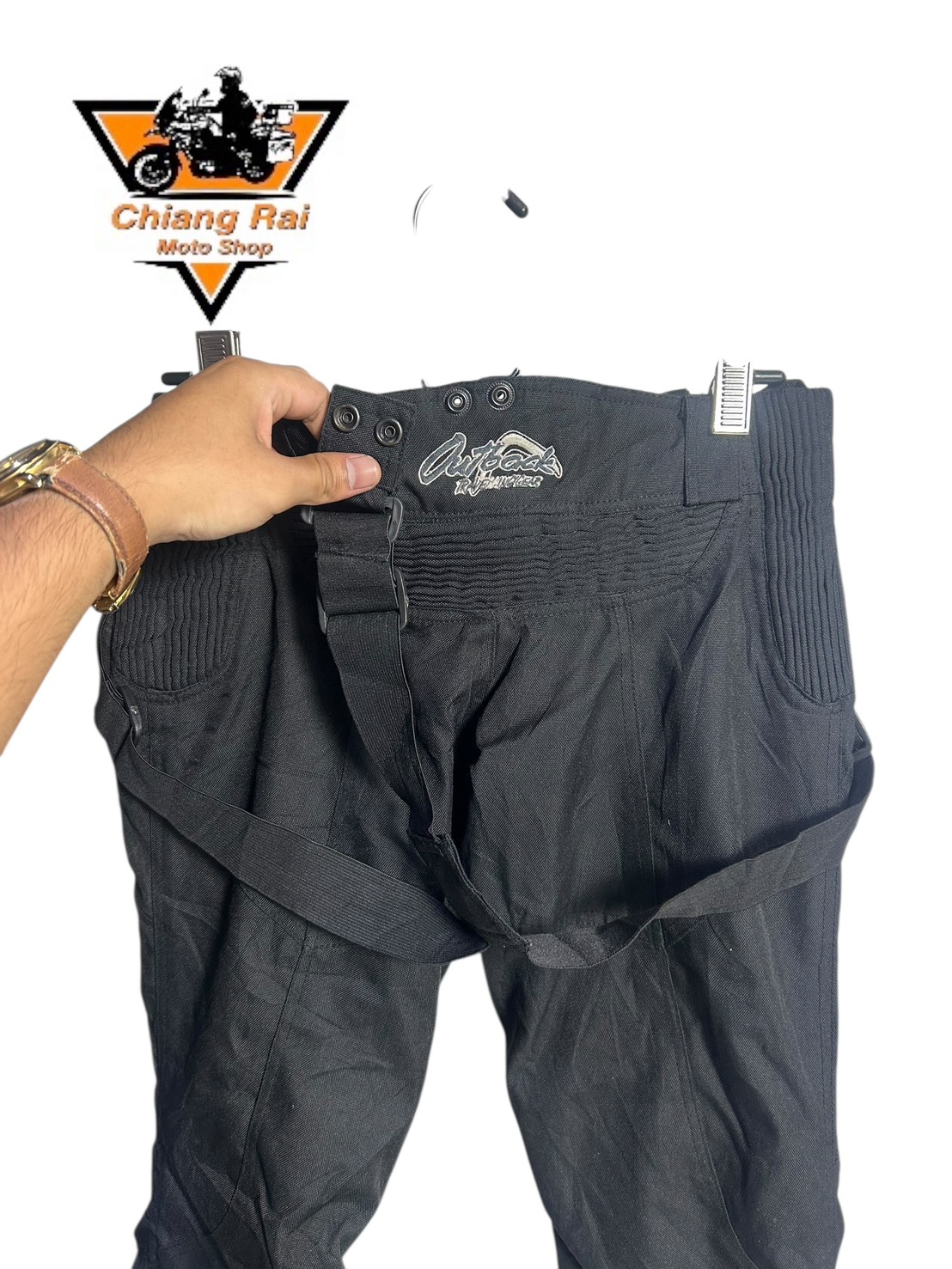 กางเกงขี่มอเตอร์ไซด์ ( มือสอง ) PTCR 292 : เอว 28" ยาว 25" Outbank