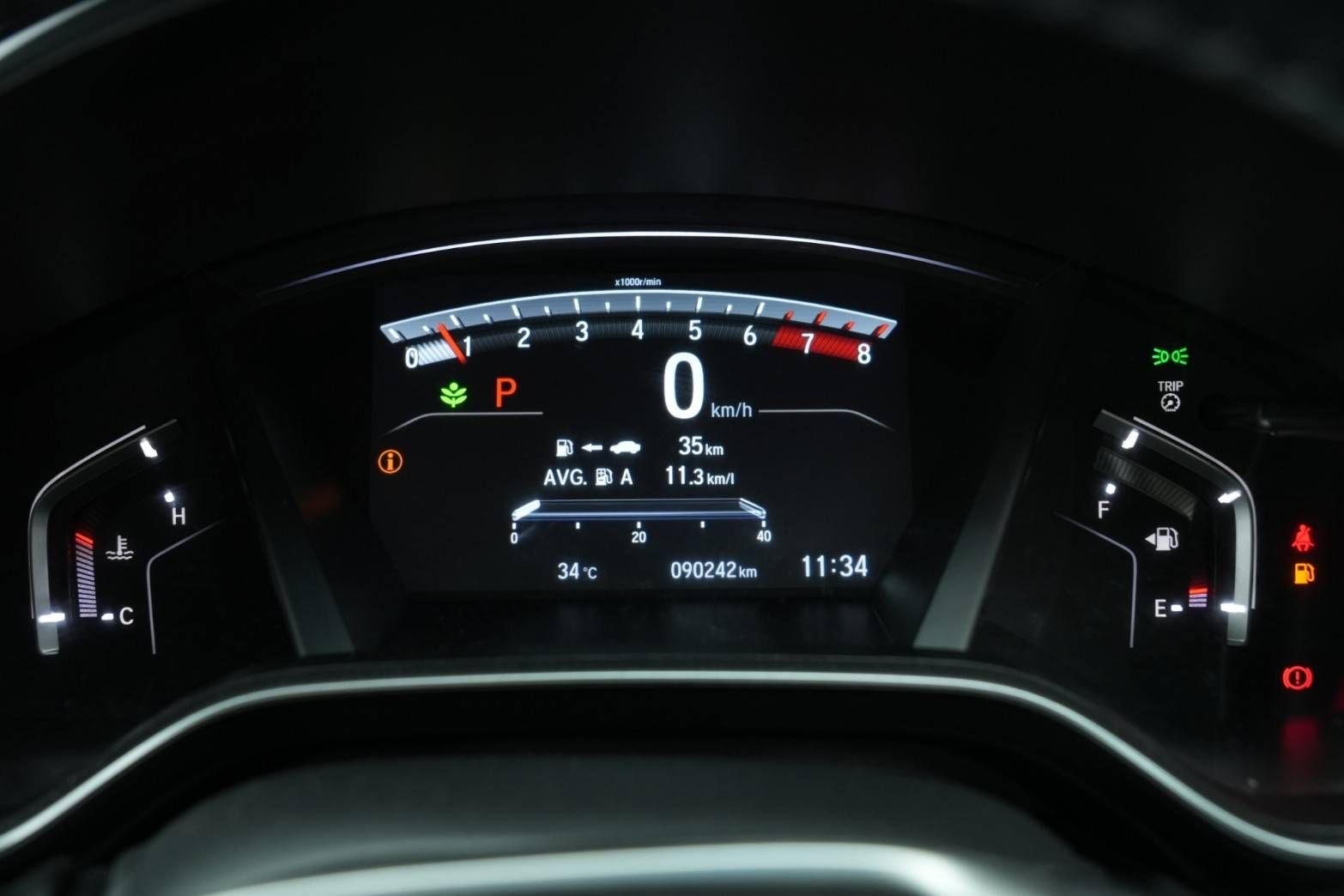 HONDA CR-V 2.4 EL 4WD สีขาว ปี 2021