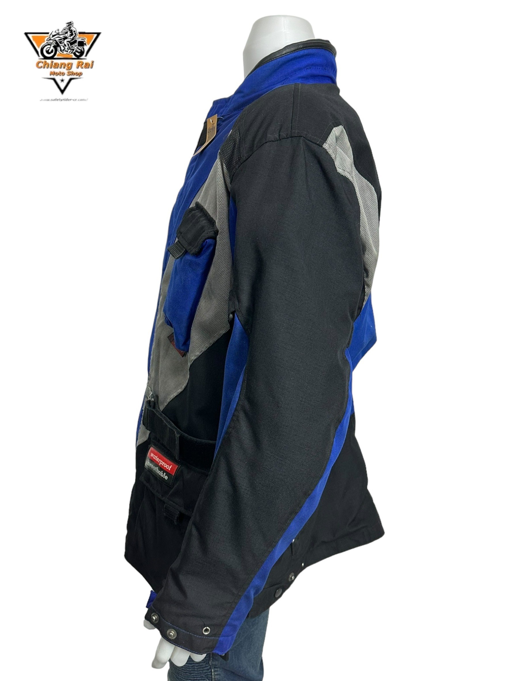 เสื้อขี่มอเตอร์ไซด์( มือสอง) RCTA 606: อก 56" ยาว 30"(2XL) **SANMARU**