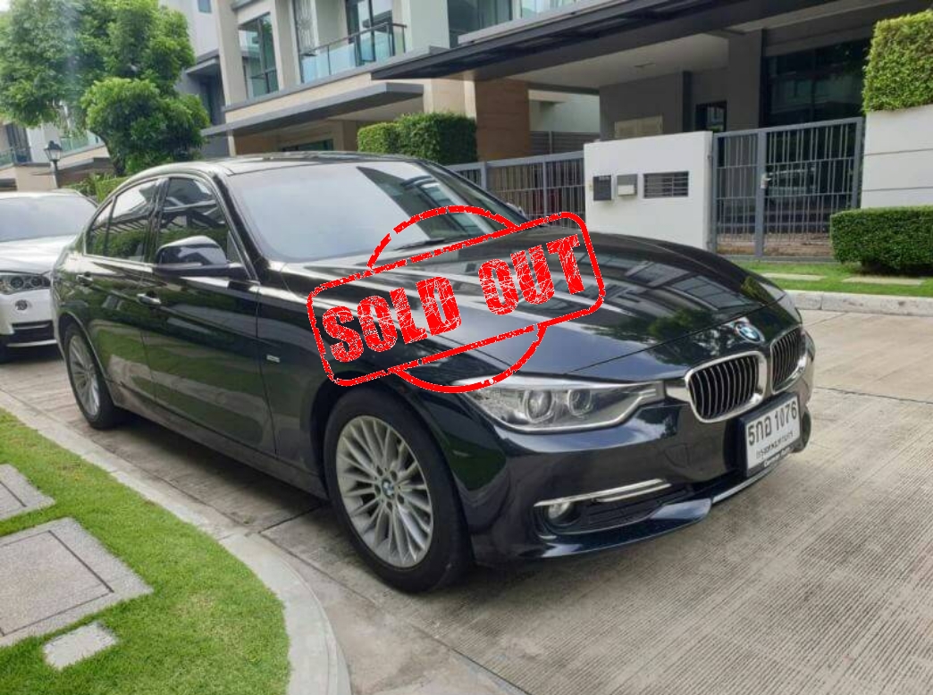 BMW 320d Diesel twin turbo Luxuary ปี2014🔖 Sold Out 🔖