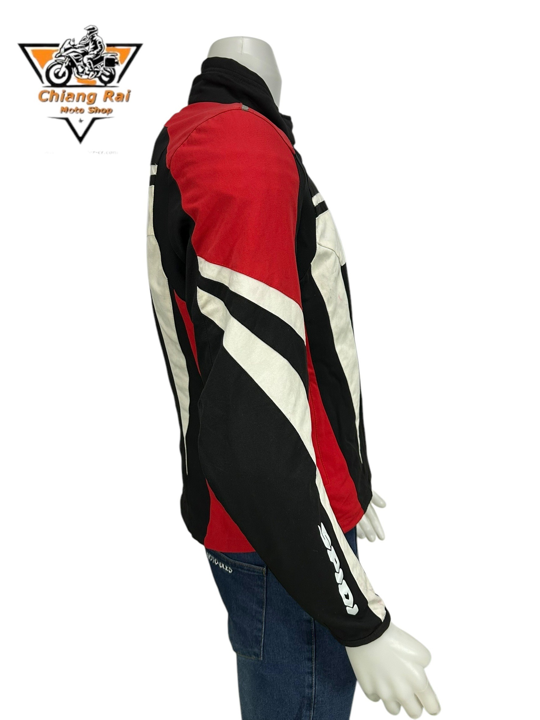 เสื้อขี่มอเตอร์ไซด์( มือสอง) RCSA 941 : อก 40" ยาว 23" (S) **Spidi**