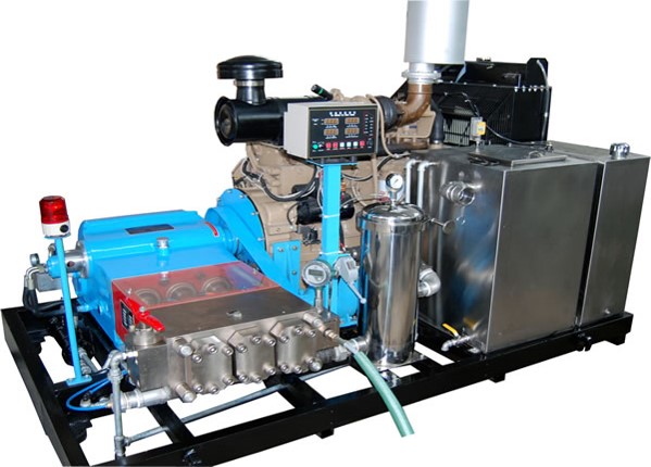 High pressure water jet machine 700-2800Bar
