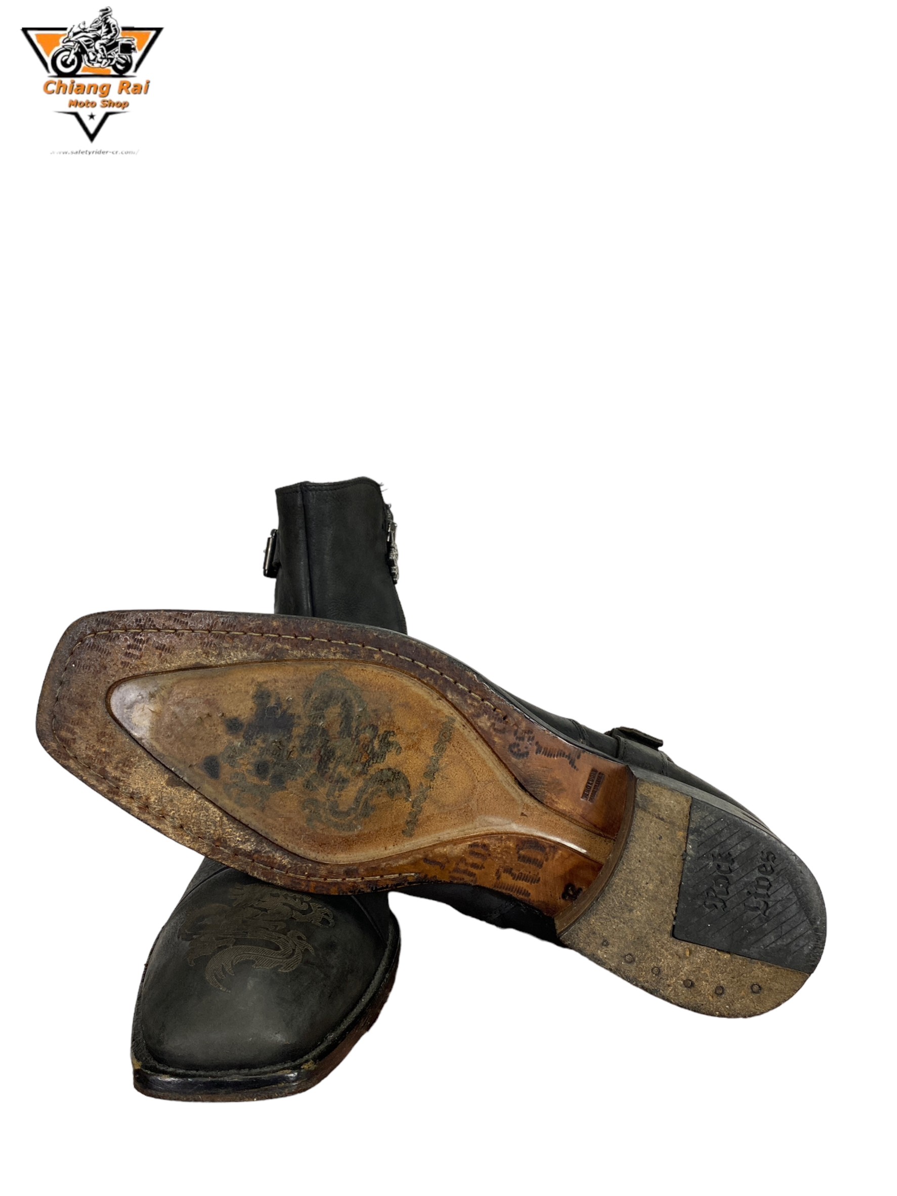 รองเท้าขี่มอเตอร์ไซด์( มือสอง) RCBS-060 Size ขนาดจากป้าย 47.5:EUR / 12:UK / 29.6:Cm.(MARKNASON)