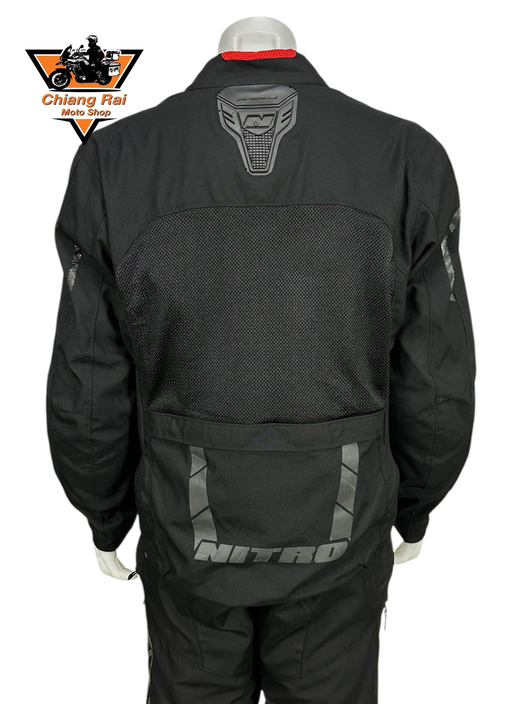 เสื้อขี่มอเตอร์ไซด์( มือสอง) RCSA 993 : อก 46" ยาว 25" (L) **Nitro**