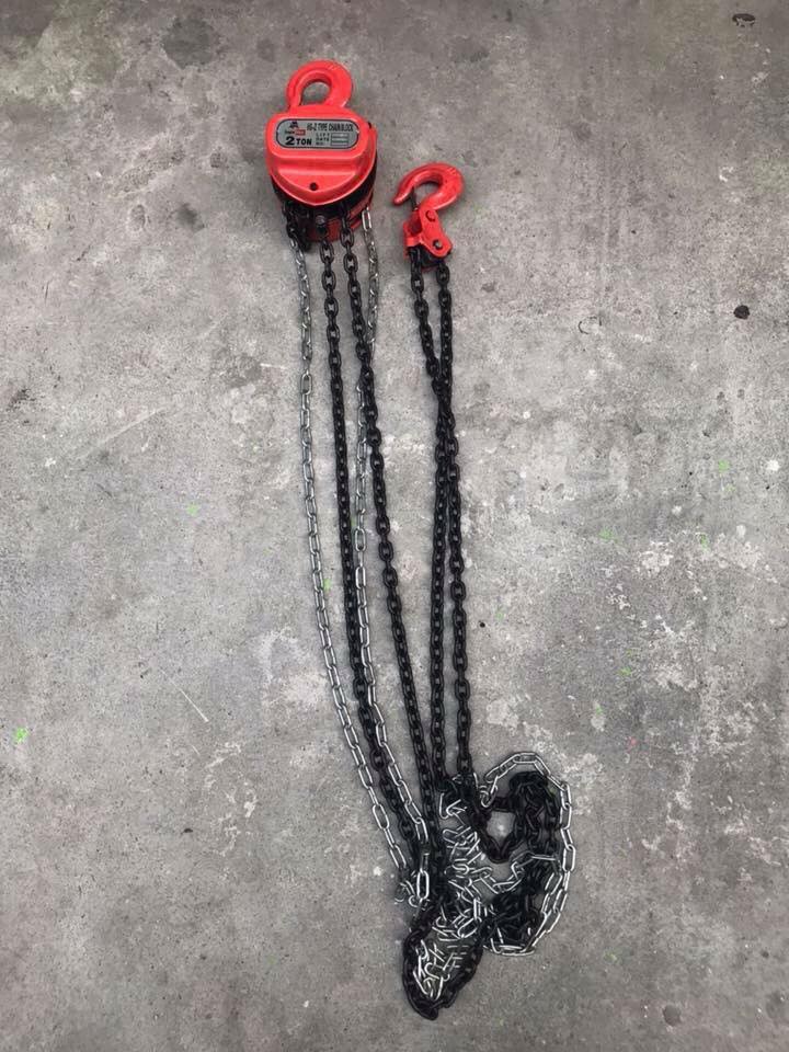 รอกโซ่ มีขนาด 1ตัน 1.5ตัน 2ตัน 3ตัน