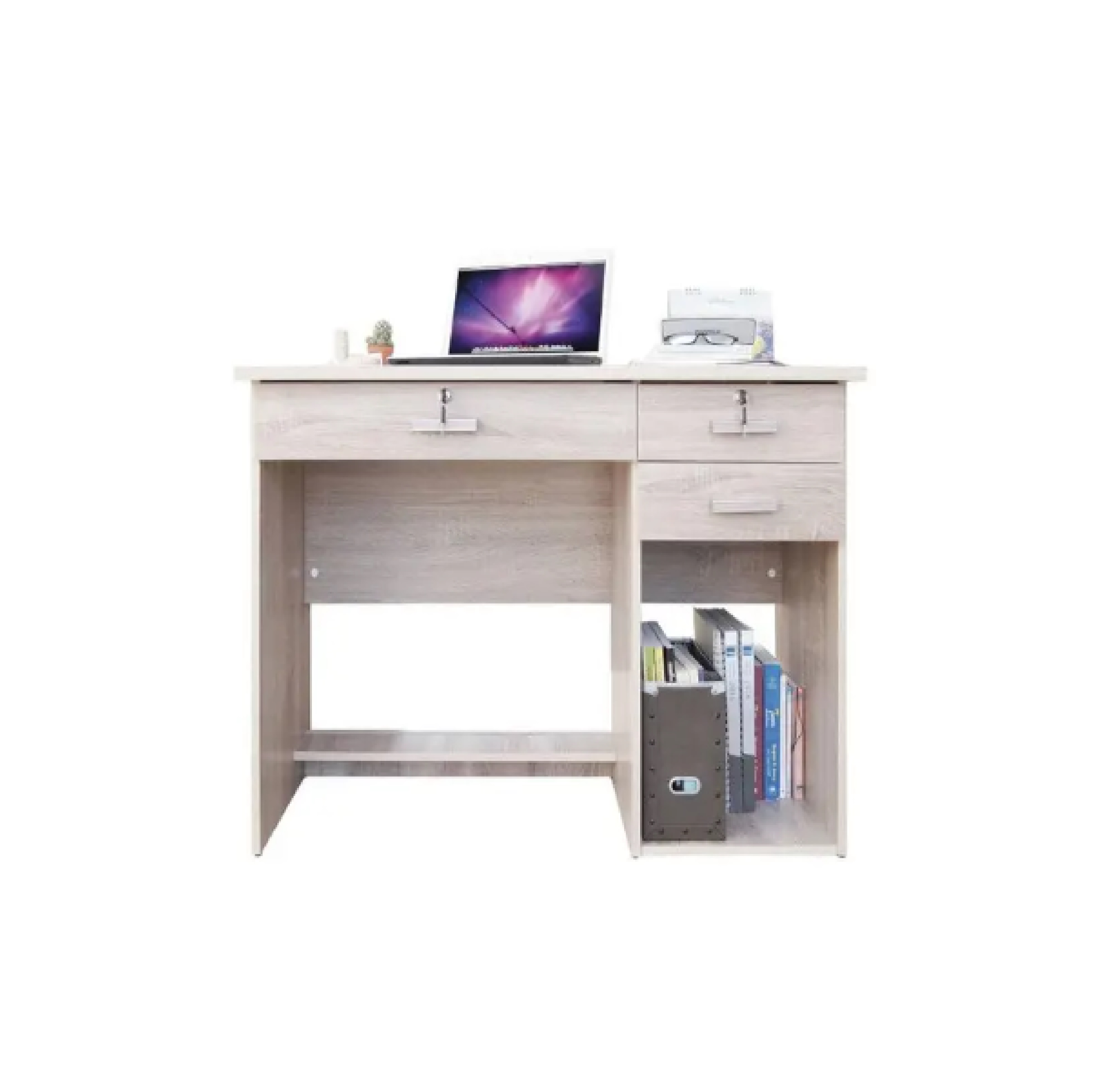 โต๊ะบัญชีA-01 1 ม. สีพรีเมียร์โอ๊ค (AS)