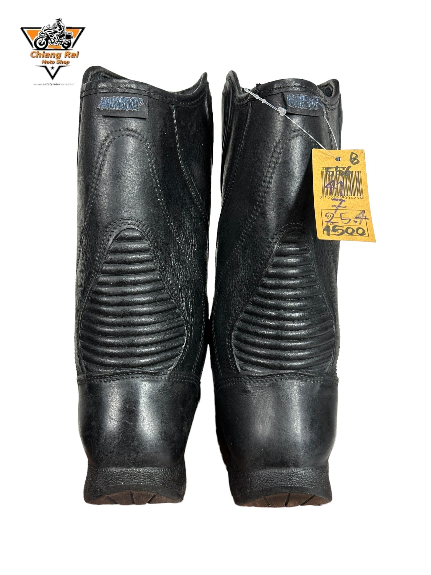 รองเท้าขี่มอเตอร์ไซด์( มือสอง) RCBS-556 Size ขนาดจากป้าย 41:EUR / 7:UK / 25.4:Cm.(bata)