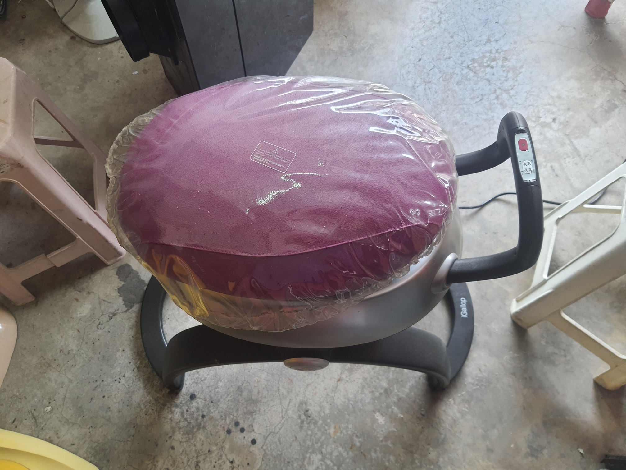 ซ่อมเครื่องออกกำลังกายม้าโยก ยี่ห้อ iGallop รุ่น OS-8500 อาการเครื่องไม่ทำงาน