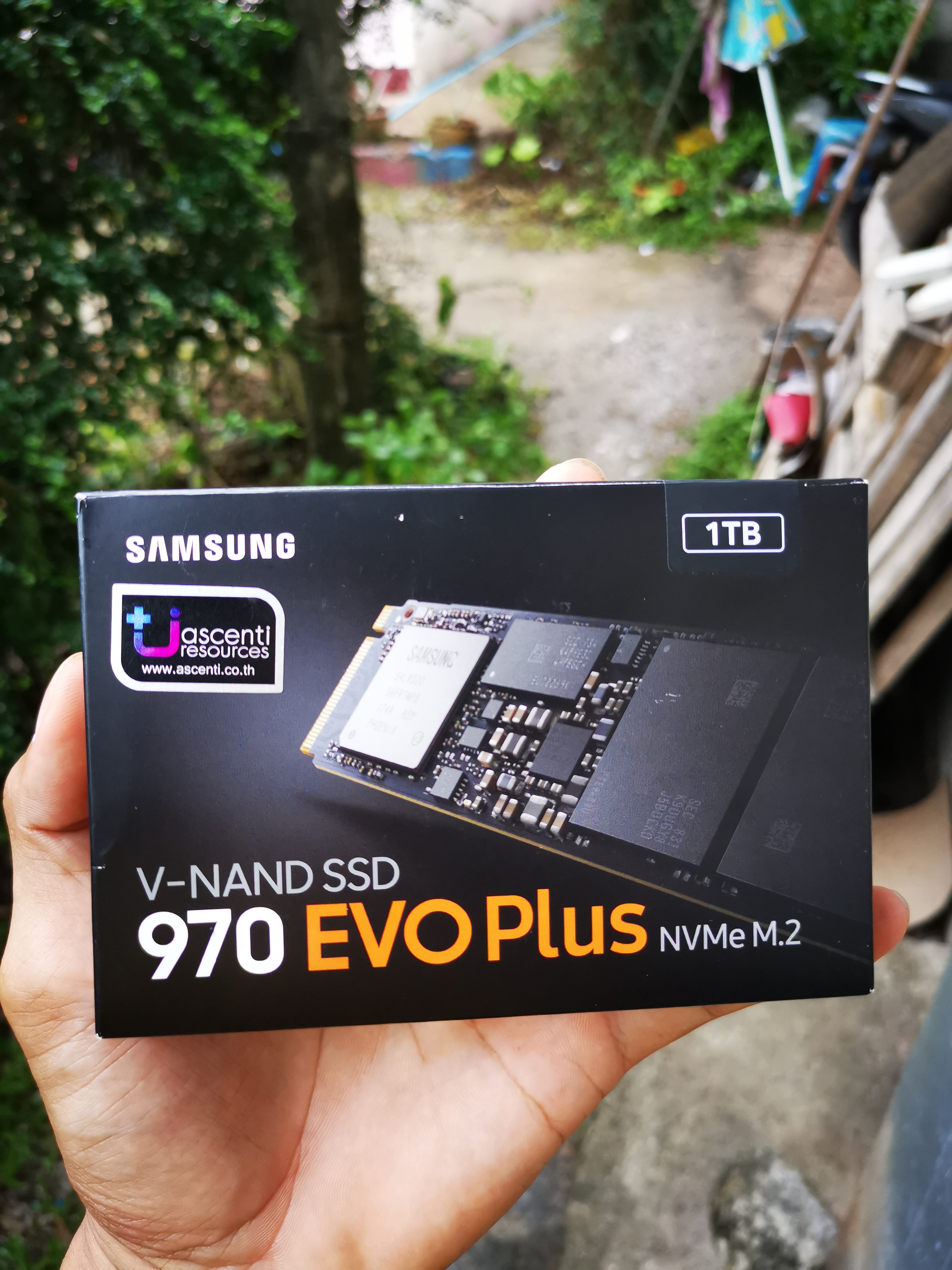 SSD M.2 NVMe Samsung 970 EVO Plus 1 TB *แกะจากคอมประกอบ