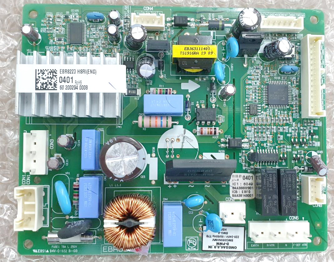 EBR82230401 บอร์ดอะไหล่ตู้เย็น LG อะไหล่ใหม่แท้ LG รุ่น GN-B222SLCG,GN-B272SLCG